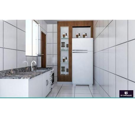 Apartamento, Nacional, 2 Quartos, 1 Vaga