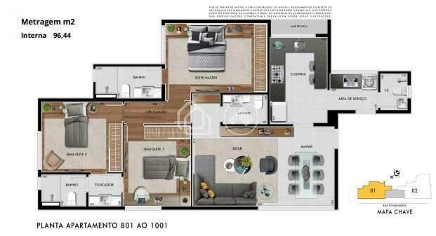 Cobertura, Santo Antônio, 3 Quartos, 4 Vagas, 2 Suítes