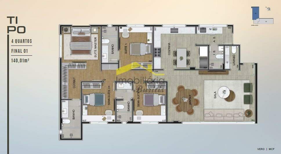 Apartamento, Santo Antônio, 4 Quartos, 3 Vagas, 2 Suítes