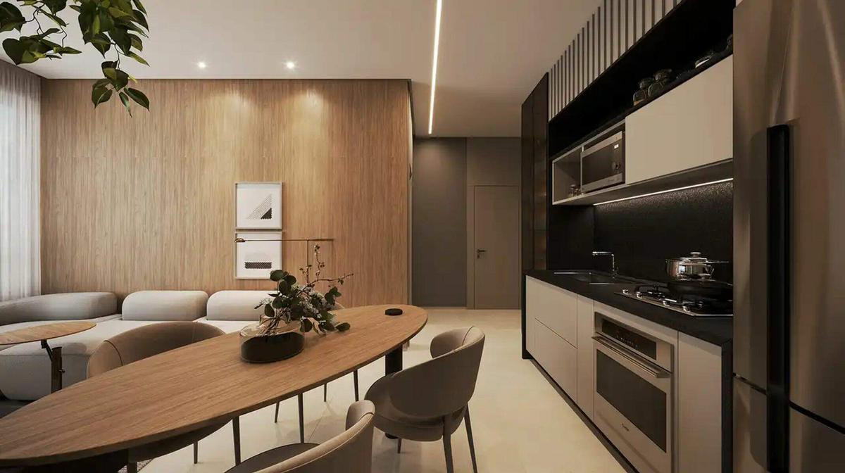 Apartamento, Funcionários, 2 Quartos, 1 Vaga, 2 Suítes