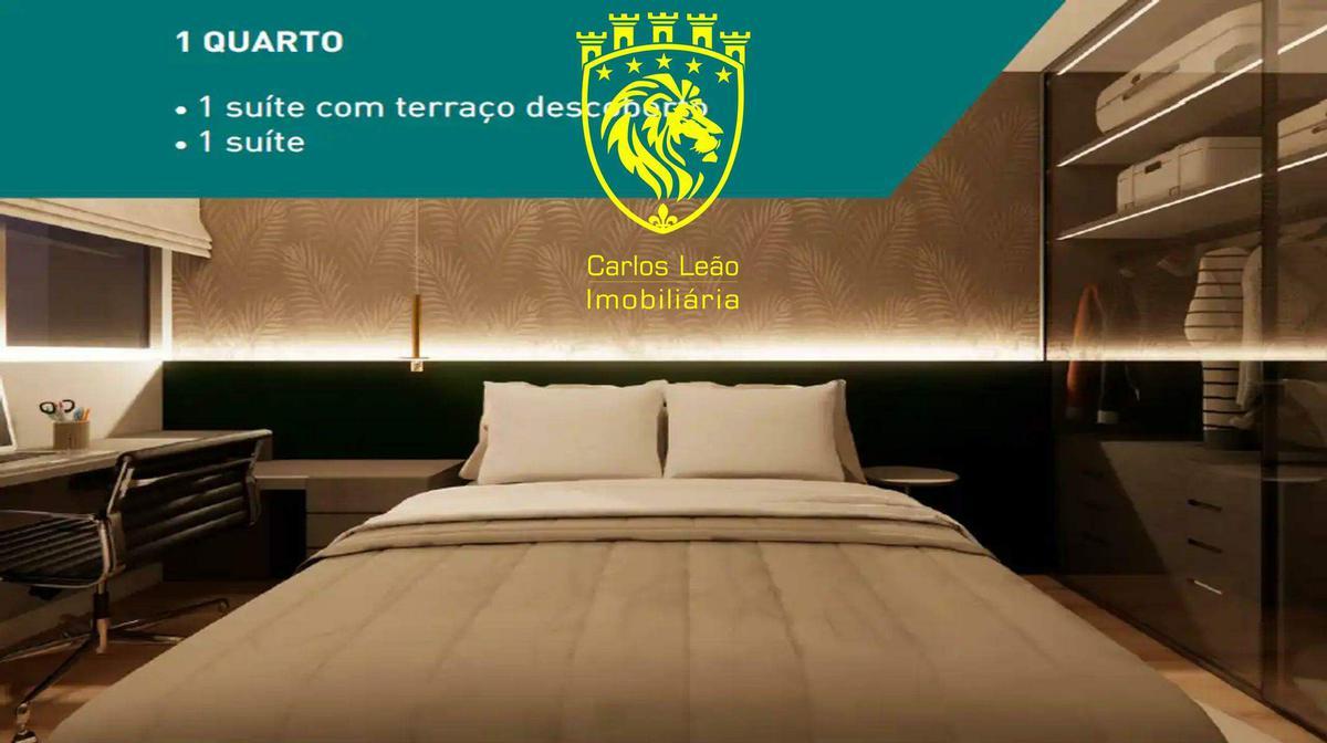 Apartamento, Lourdes, 1 Quarto, 0 Vaga, 1 Suíte