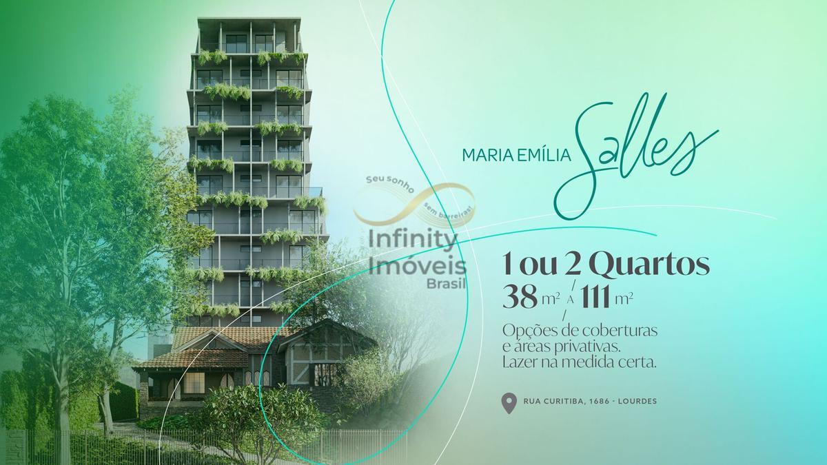 Apartamento, Lourdes, 1 Quarto