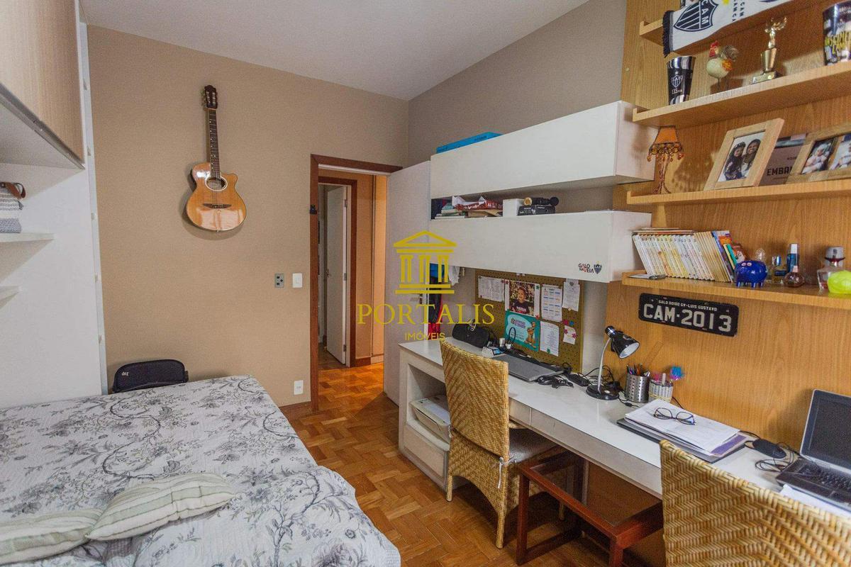 Apartamento, Lourdes, 3 Quartos, 1 Vaga, 1 Suíte