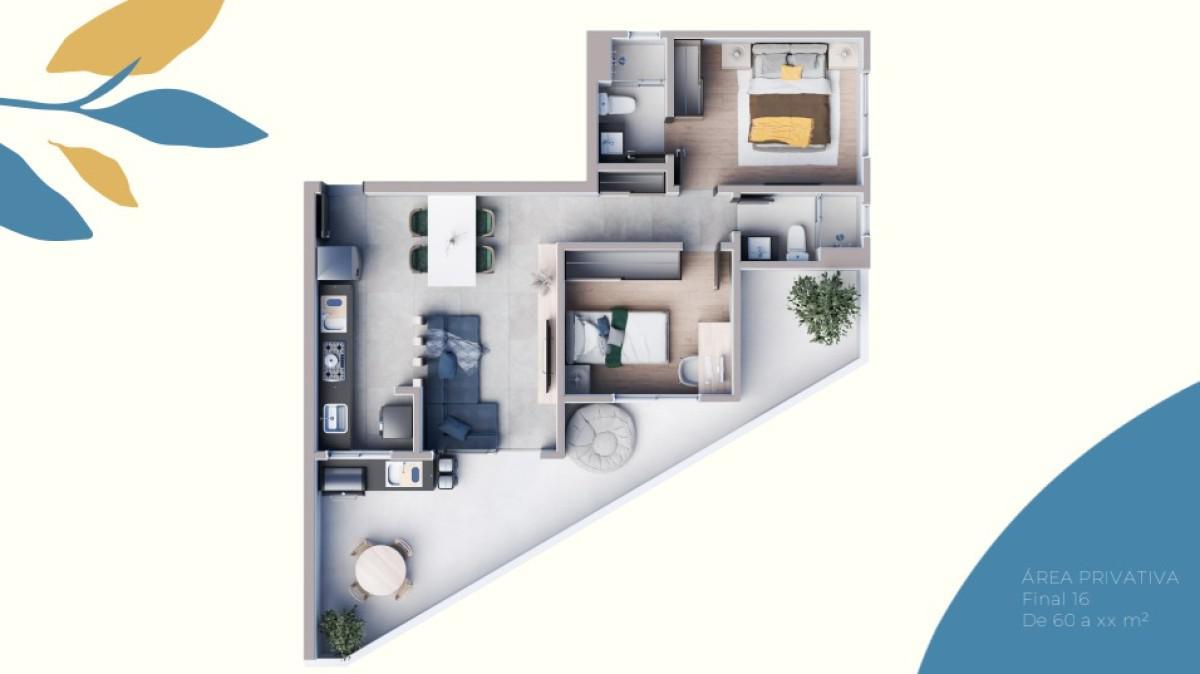 Apartamento, São Luiz (pampulha), 2 Quartos, 2 Vagas, 1 Suíte