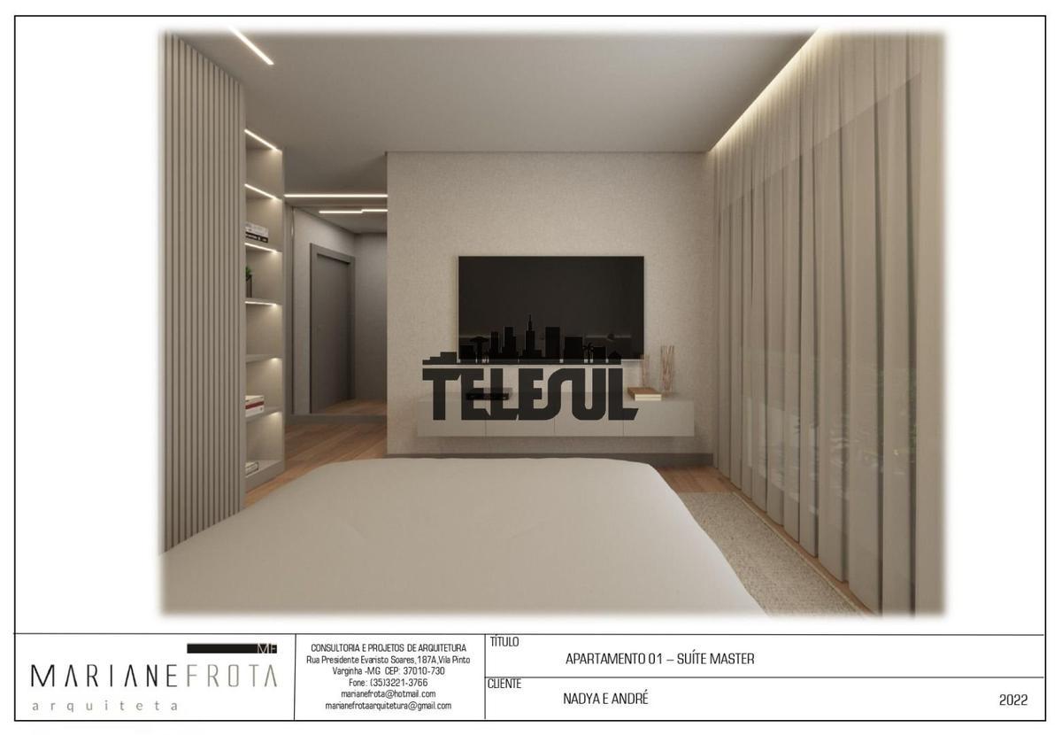 Apartamento, Jardim Andere, 3 Quartos, 2 Vagas, 1 Suíte