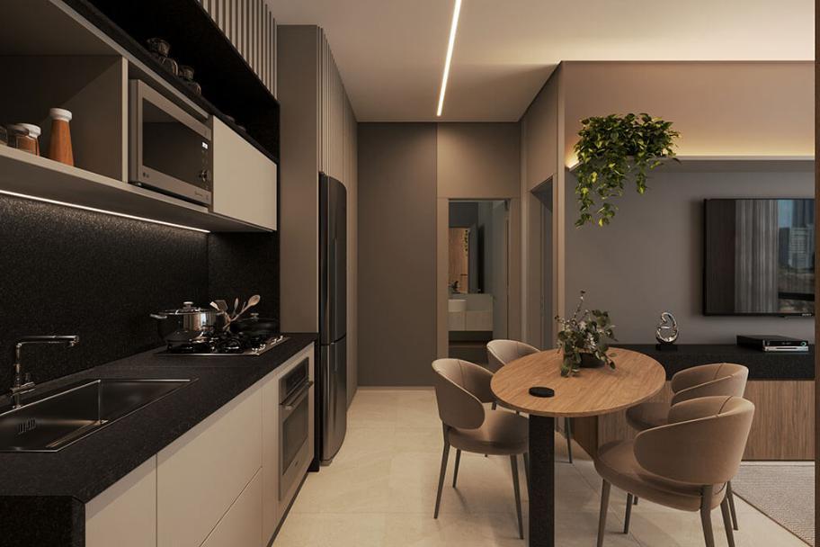 Apartamento, Centro, 2 Quartos, 1 Vaga