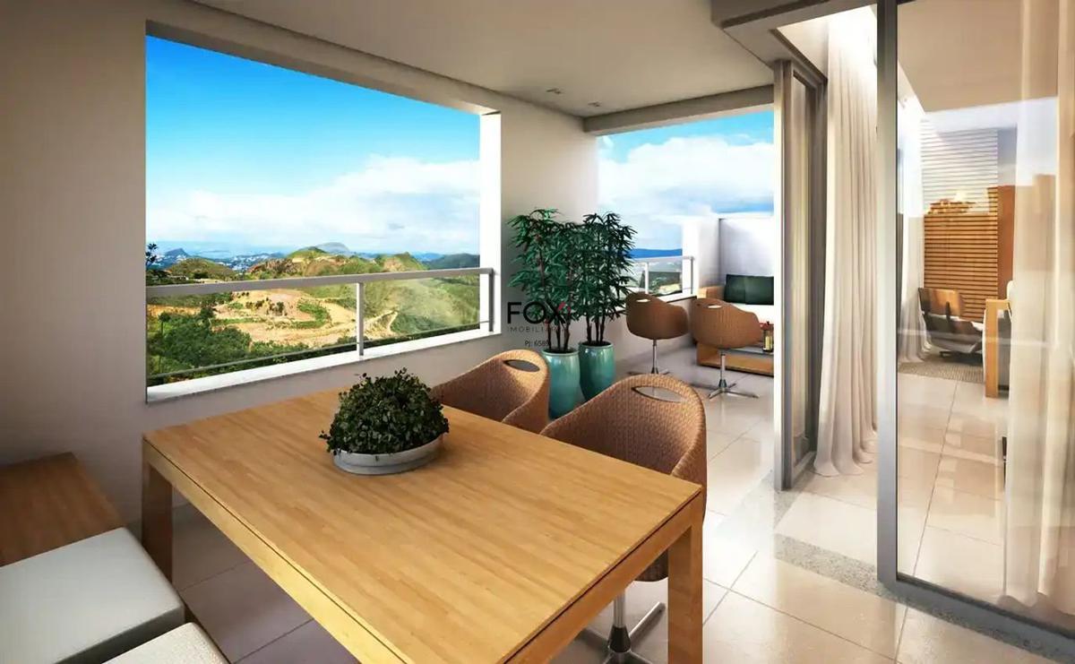 Apartamento, Piemonte, 4 Quartos, 3 Vagas, 2 Suítes
