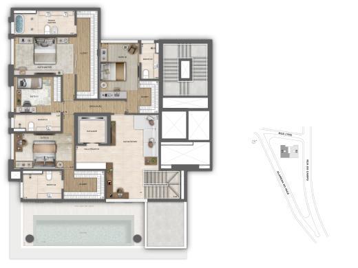Apartamento, Vale do Sereno, 4 Quartos, 3 Vagas, 2 Suítes