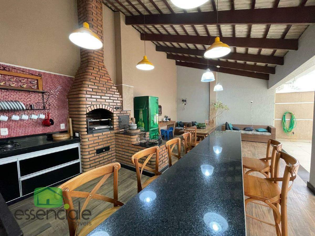 Casa, Jardim Riacho das Pedras, 4 Quartos, 5 Vagas, 1 Suíte