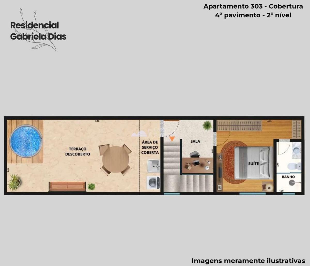 Apartamento, Santa Mônica, 3 Quartos, 2 Vagas, 1 Suíte