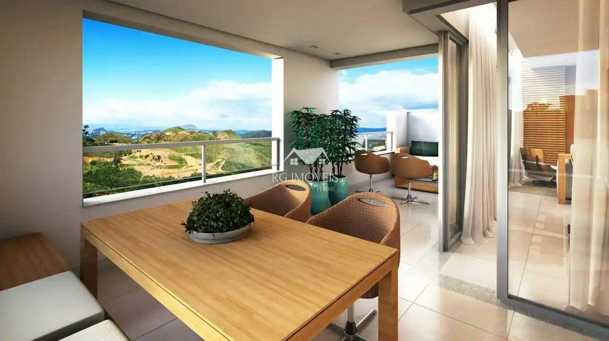 Apartamento, Piemonte, 4 Quartos, 3 Vagas, 2 Suítes