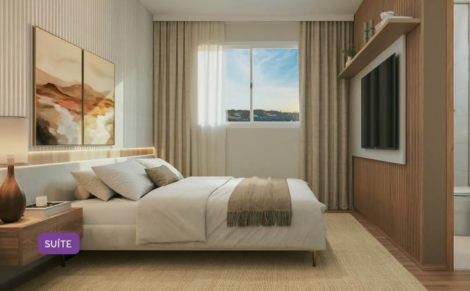 Apartamento, Estrela do Oriente, 2 Quartos, 1 Vaga, 1 Suíte