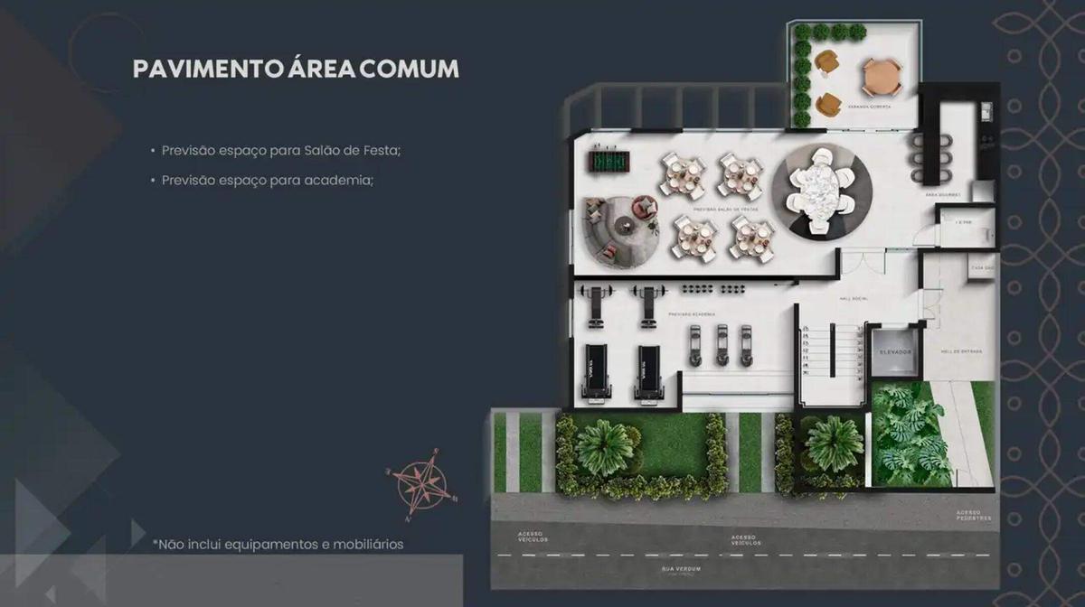 Cobertura, Grajaú, 2 Quartos, 2 Vagas, 1 Suíte