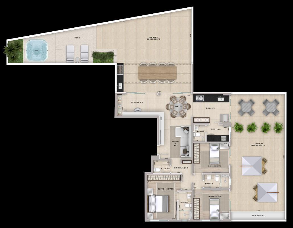 Apartamento, Santo Antônio, 3 Quartos, 2 Vagas, 1 Suíte