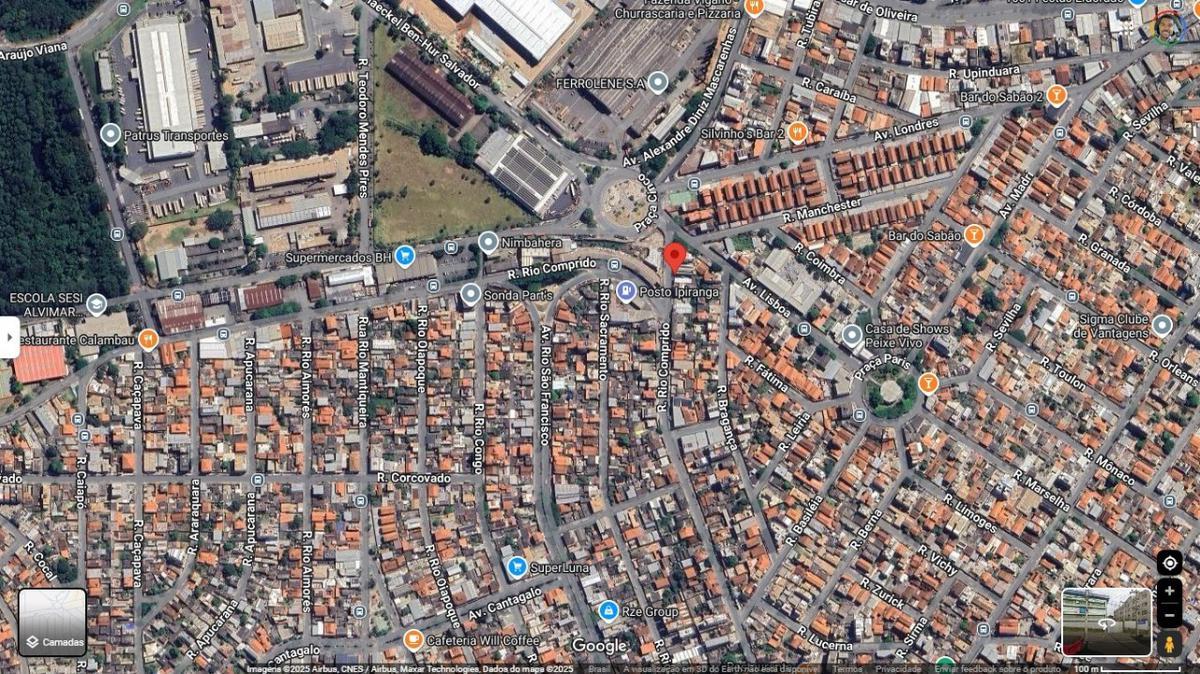 Lote, Santa Cruz Industrial, 0 Quarto, 0 Vaga
