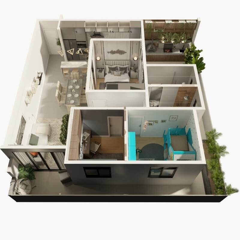 Apartamento, Salgado Filho, 3 Quartos, 2 Vagas, 1 Suíte