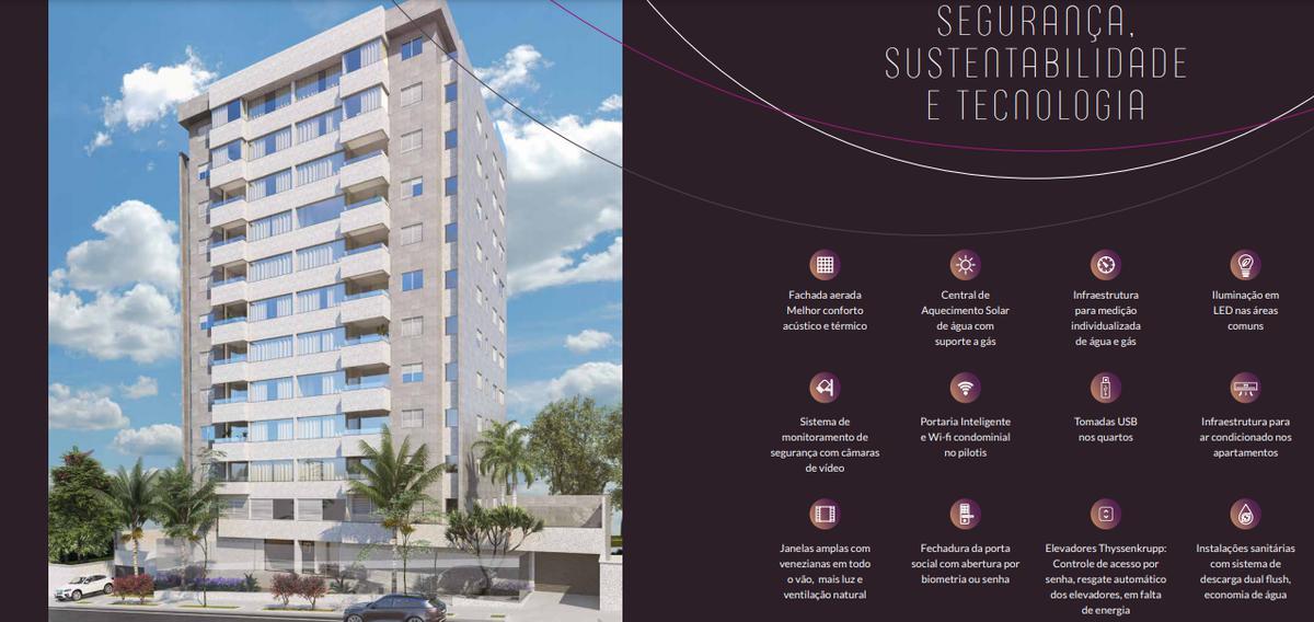 Apartamento, Serra, 4 Quartos, 4 Vagas, 2 Suítes