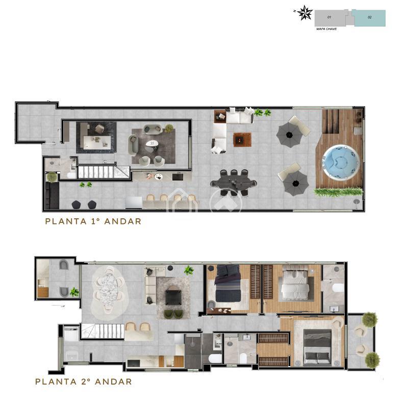 Área Privativa, Calafate, 3 Quartos, 3 Vagas, 1 Suíte