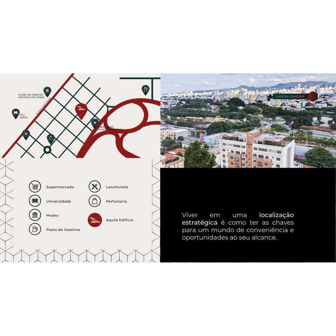 Apartamento, Coração Eucarístico, 3 Quartos, 2 Vagas, 1 Suíte