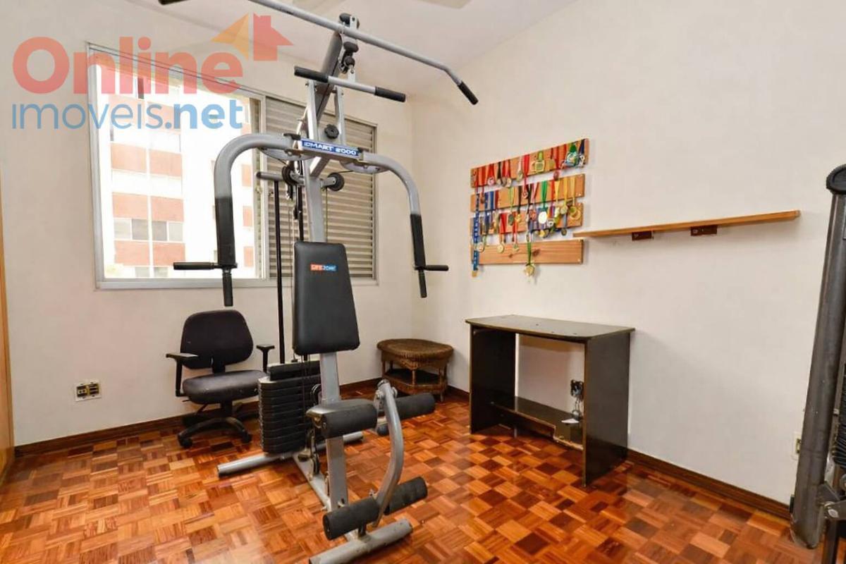 Apartamento, Funcionários, 4 Quartos, 0 Vaga, 1 Suíte