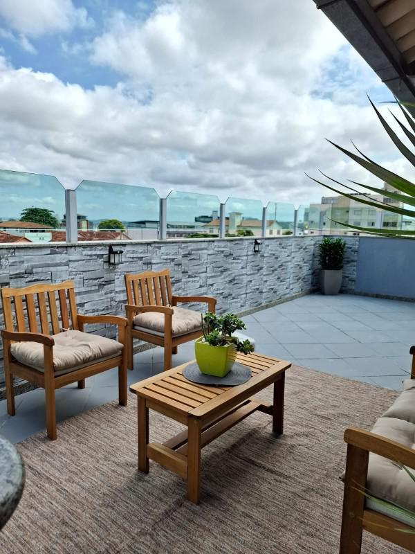 Cobertura, Santa Cruz Industrial, 3 Quartos, 2 Vagas, 1 Suíte