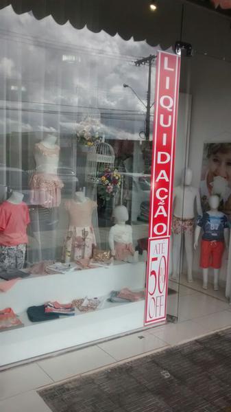 Vendo Loja de Roupas e Acessórios Infantis