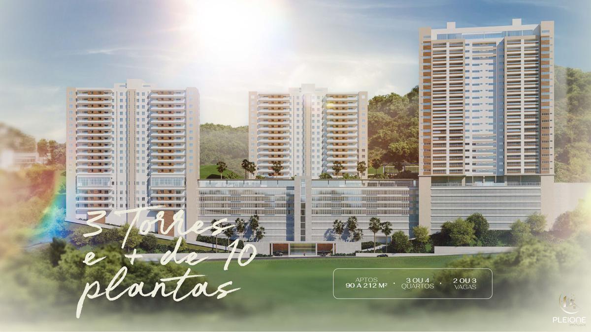 Apartamento, Vila da Serra, 4 Quartos, 3 Vagas, 2 Suítes