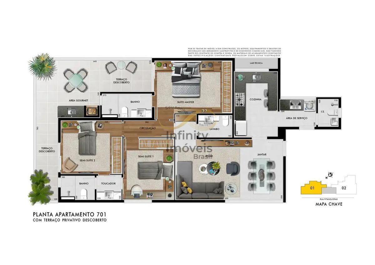 Apartamento, Santo Antônio, 4 Quartos