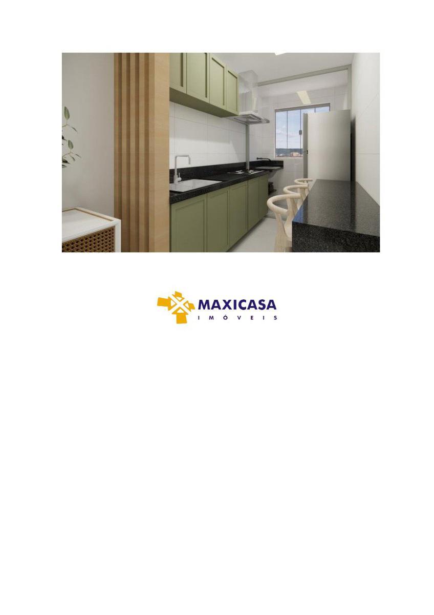 Apartamento, Indaiá, 2 Quartos, 1 Vaga