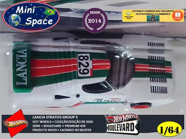 Hot Wheels Lancia Stratos Group 5 Cores Alitalia 1/64