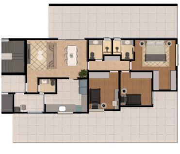 Apartamento, Cabral, 3 Quartos, 2 Vagas, 1 Suíte