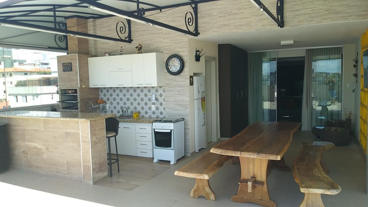 Cobertura, Castelo, 4 Quartos, 6 Vagas, 4 Suítes