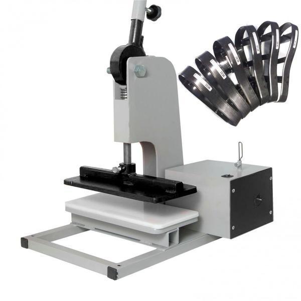 Maquina de Fazer Chinelo Compactada Jr + Kit 6 Facas de Chinelo
