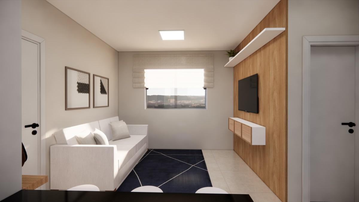 Apartamento, Coqueiros, 2 Quartos, 1 Vaga