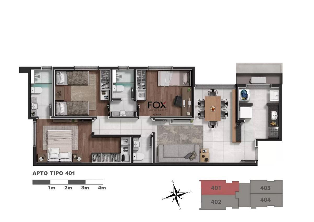 Apartamento, Santa Efigênia, 2 Quartos, 2 Vagas, 2 Suítes