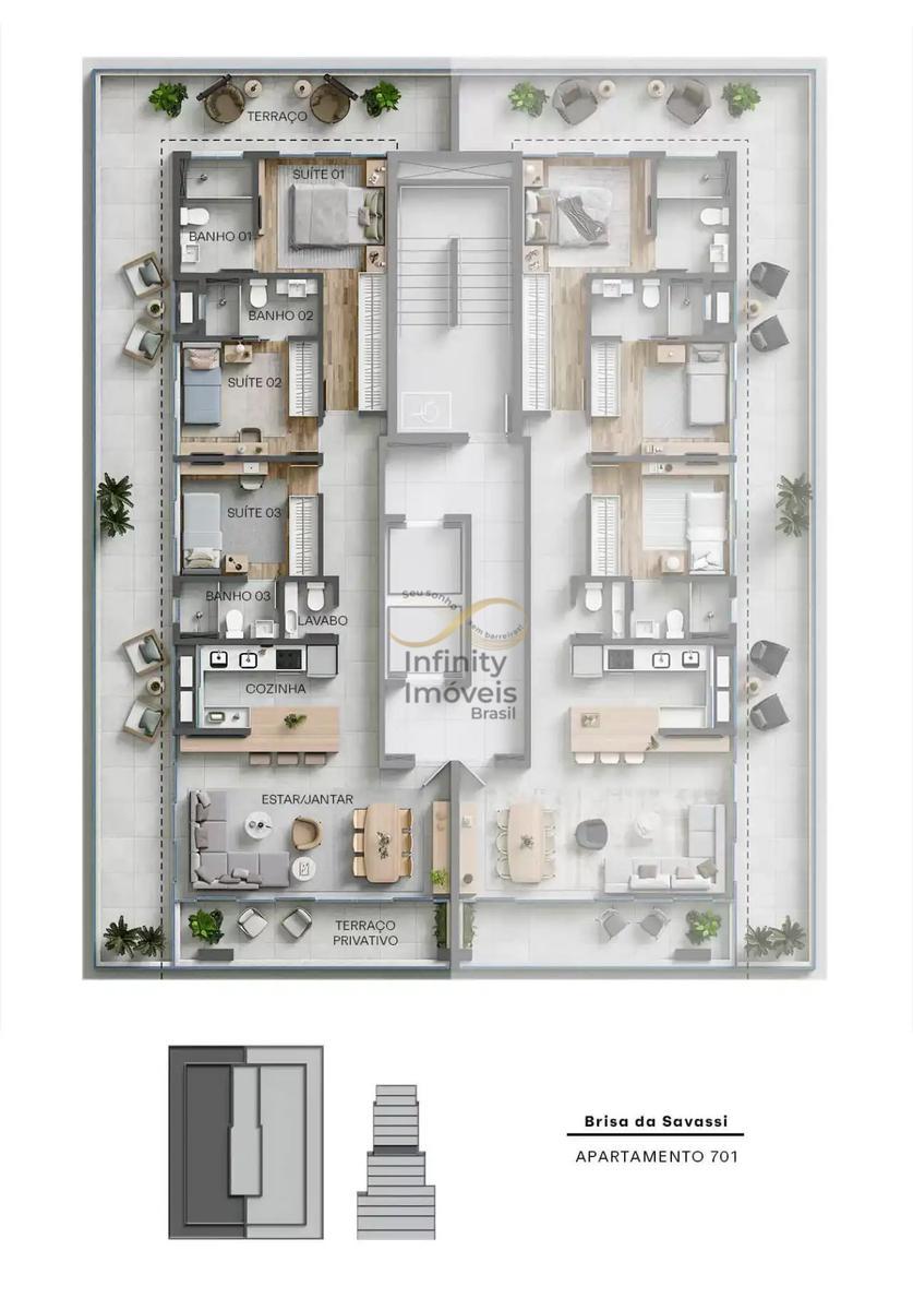 Apartamento, Savassi, 3 Quartos