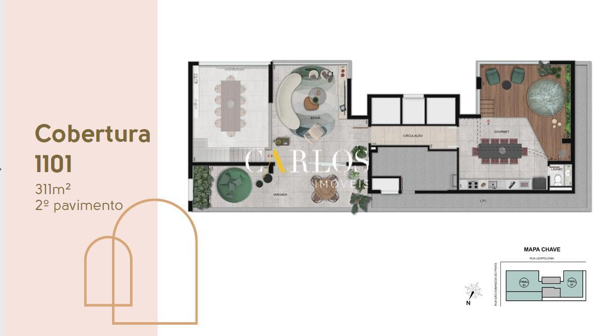 Cobertura, Santo Antônio, 4 Quartos, 2 Vagas, 2 Suítes