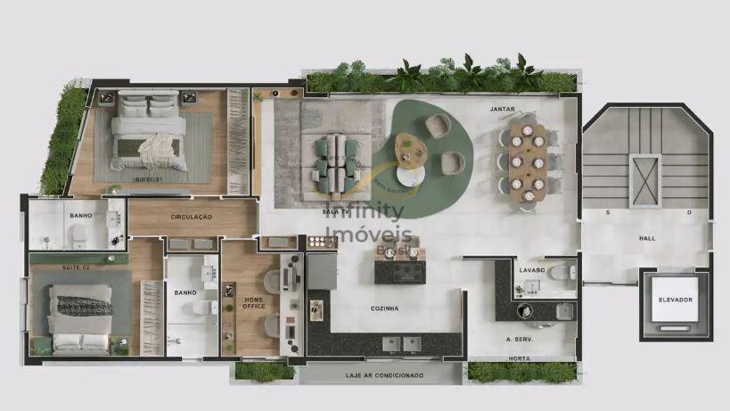 Apartamento, Carmo, 3 Quartos