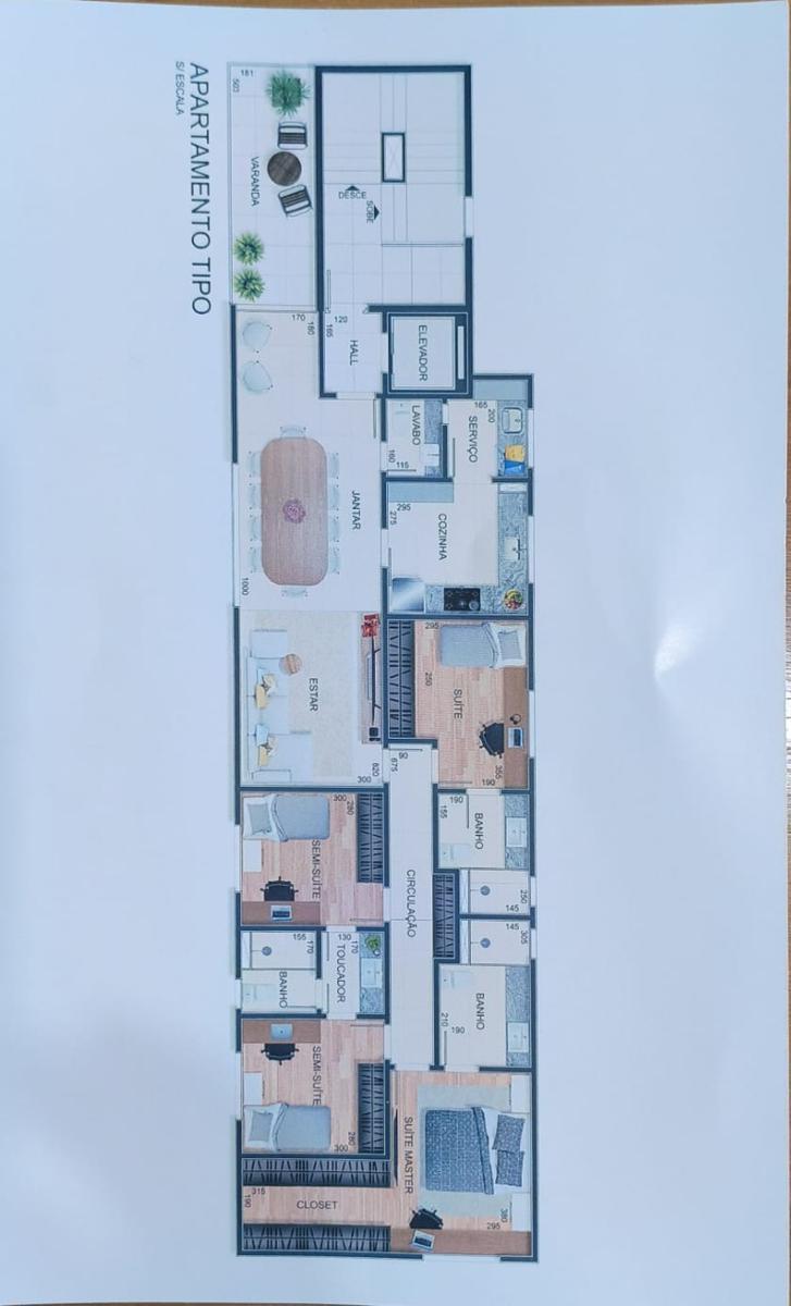 Apartamento, Colégio Batista, 4 Quartos, 3 Vagas, 2 Suítes