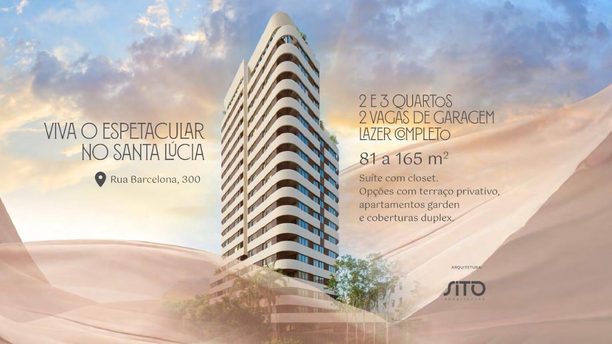 Apartamento, Santa Lúcia, 3 Quartos, 2 Vagas, 1 Suíte