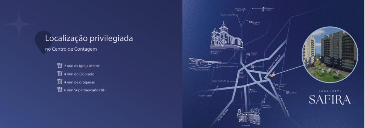 Apartamento, Centro, 2 Quartos, 1 Vaga