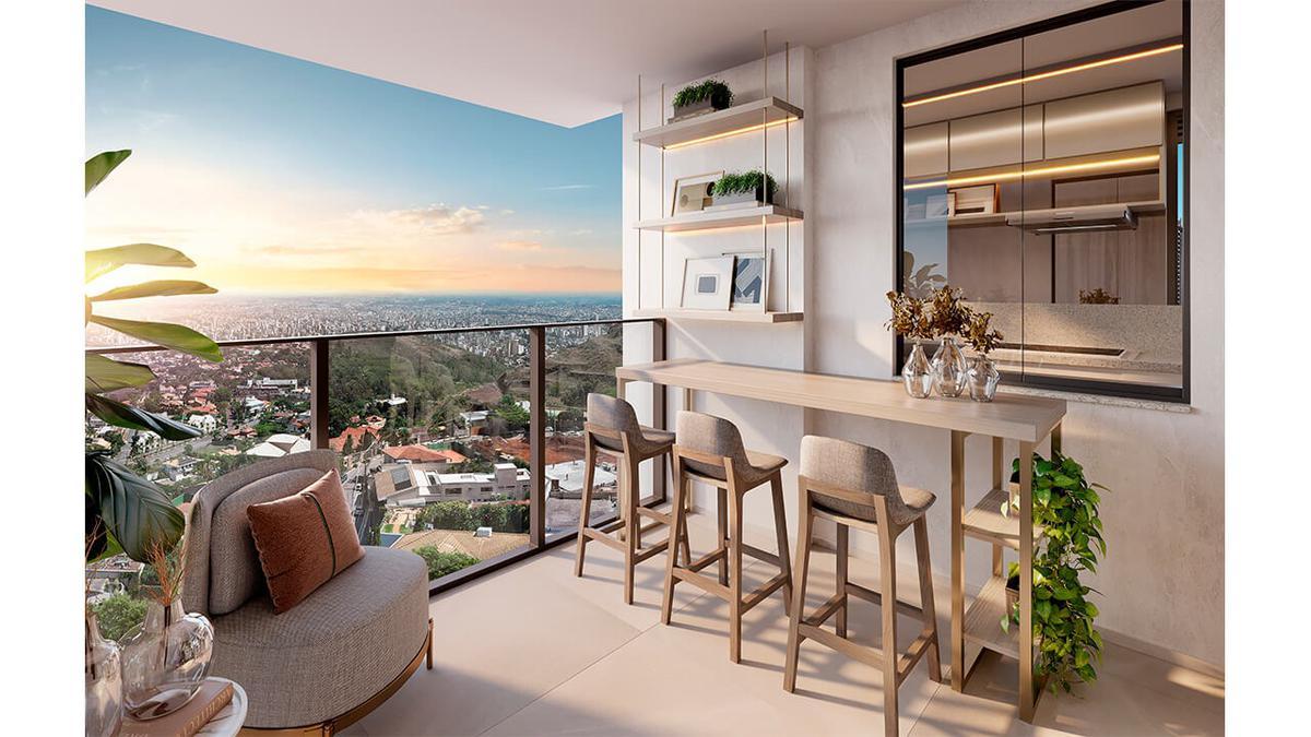 Apartamento, Vila da Serra, 2 Quartos, 0 Vaga, 2 Suítes