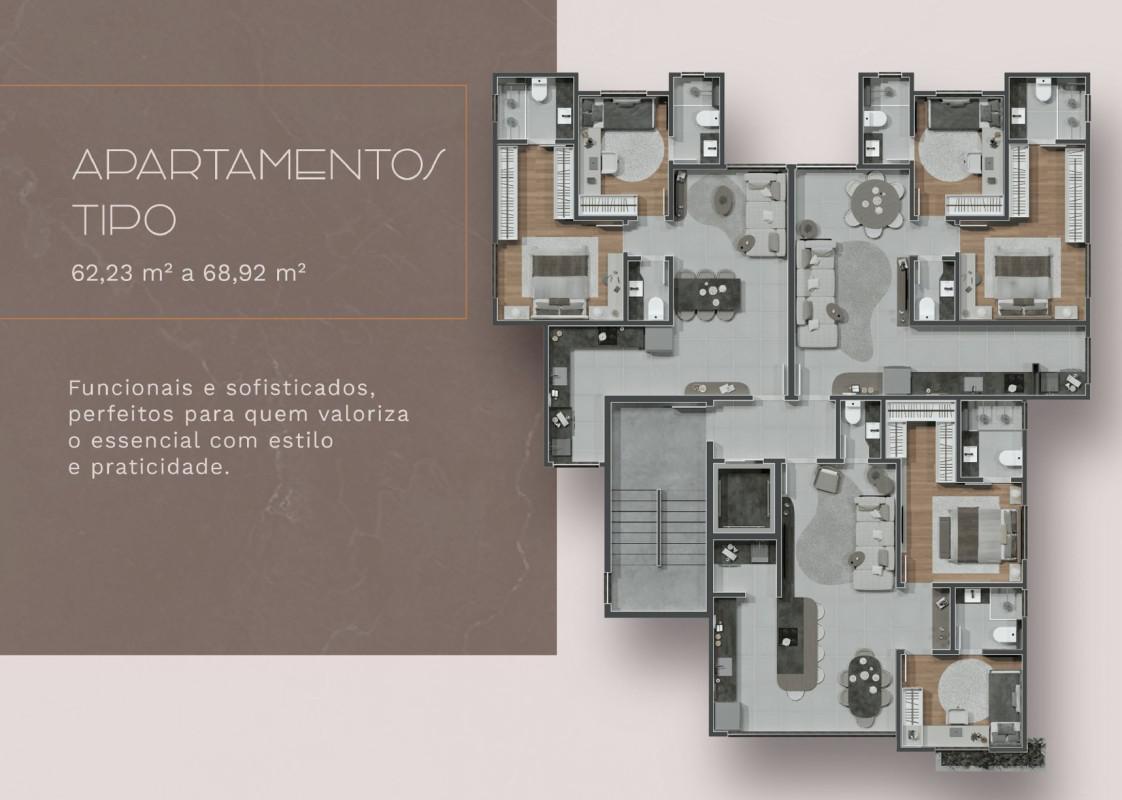 Apartamento, Santo Antônio, 2 Quartos, 2 Vagas, 2 Suítes
