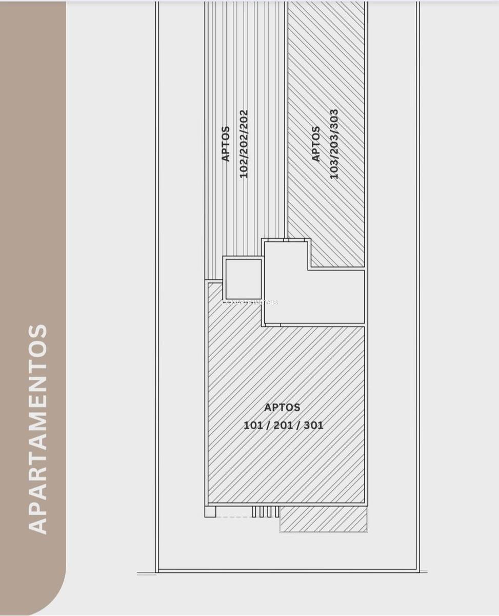 Apartamento, Santa Cruz Industrial, 2 Quartos, 1 Vaga, 1 Suíte