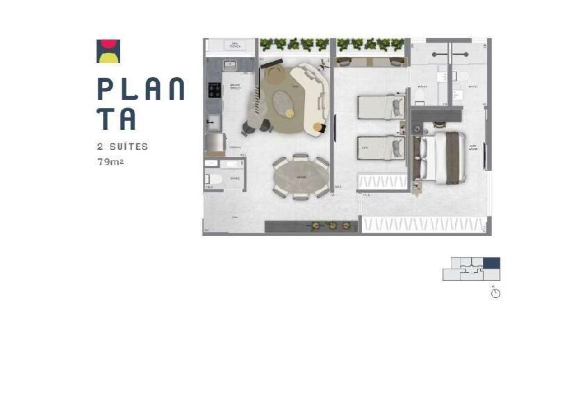 Apartamento, Carmo, 2 Quartos, 2 Vagas, 2 Suítes