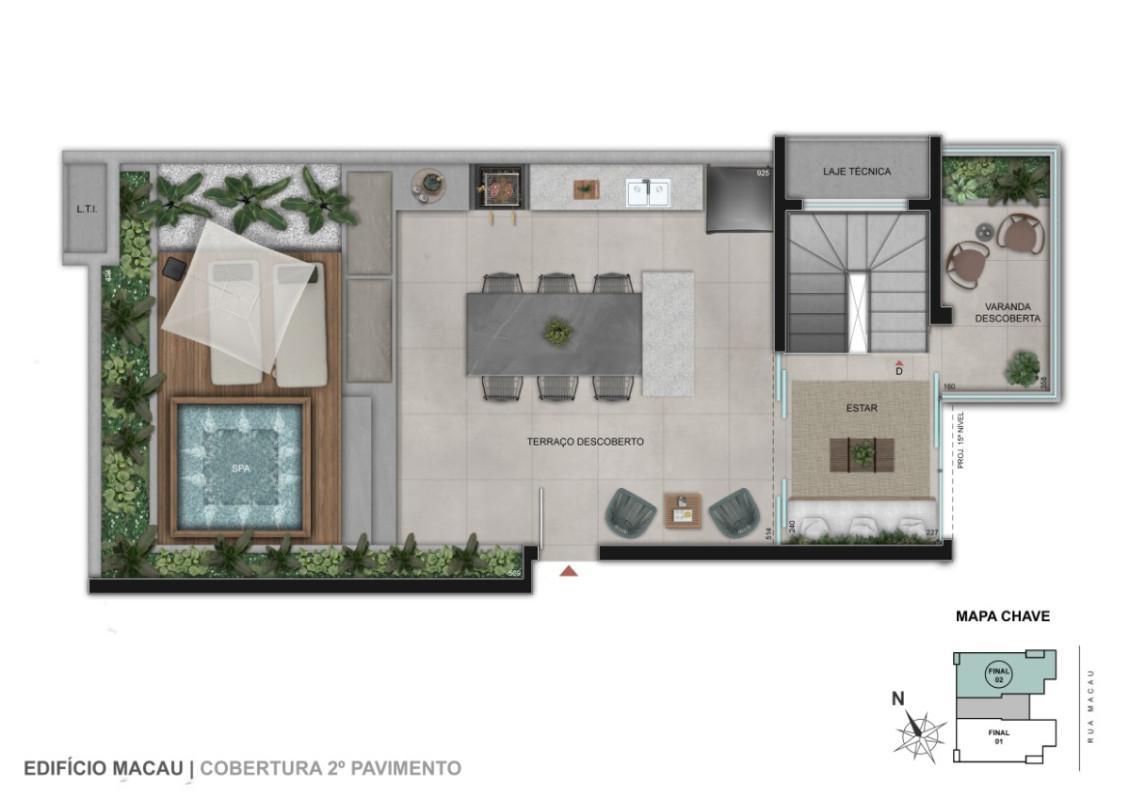 Apartamento, Coração de Jesus, 2 Quartos, 2 Vagas, 2 Suítes