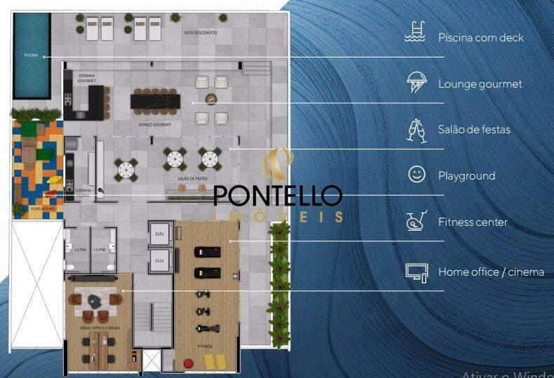 Apartamento, Funcionários, 2 Quartos, 2 Vagas, 1 Suíte
