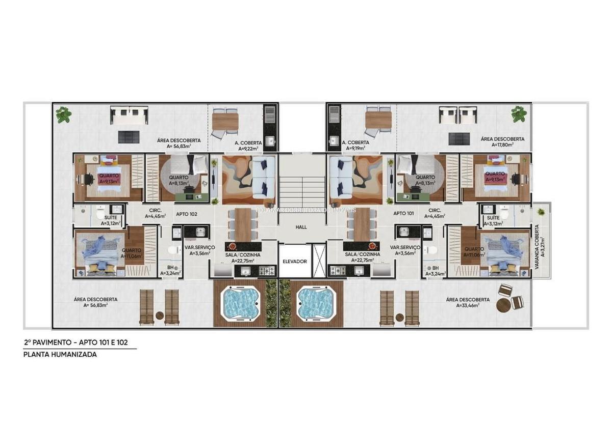 Apartamento, Flamengo, 3 Quartos, 2 Vagas, 1 Suíte