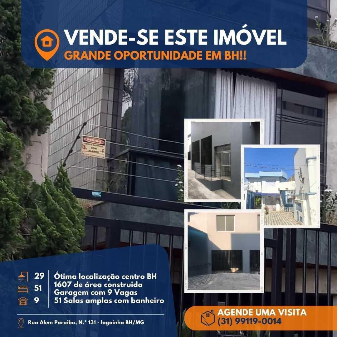 Prédio, Lagoinha, 51 Quartos, 9 Vagas