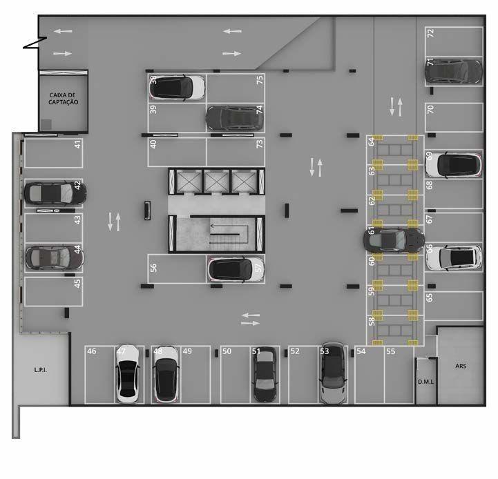 Apartamento, Funcionários, 2 Quartos, 2 Vagas, 2 Suítes